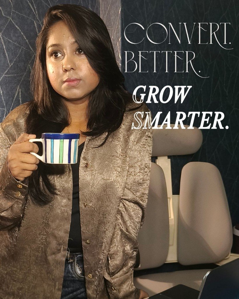 Convert better. Grow smarter. — Samira Nur